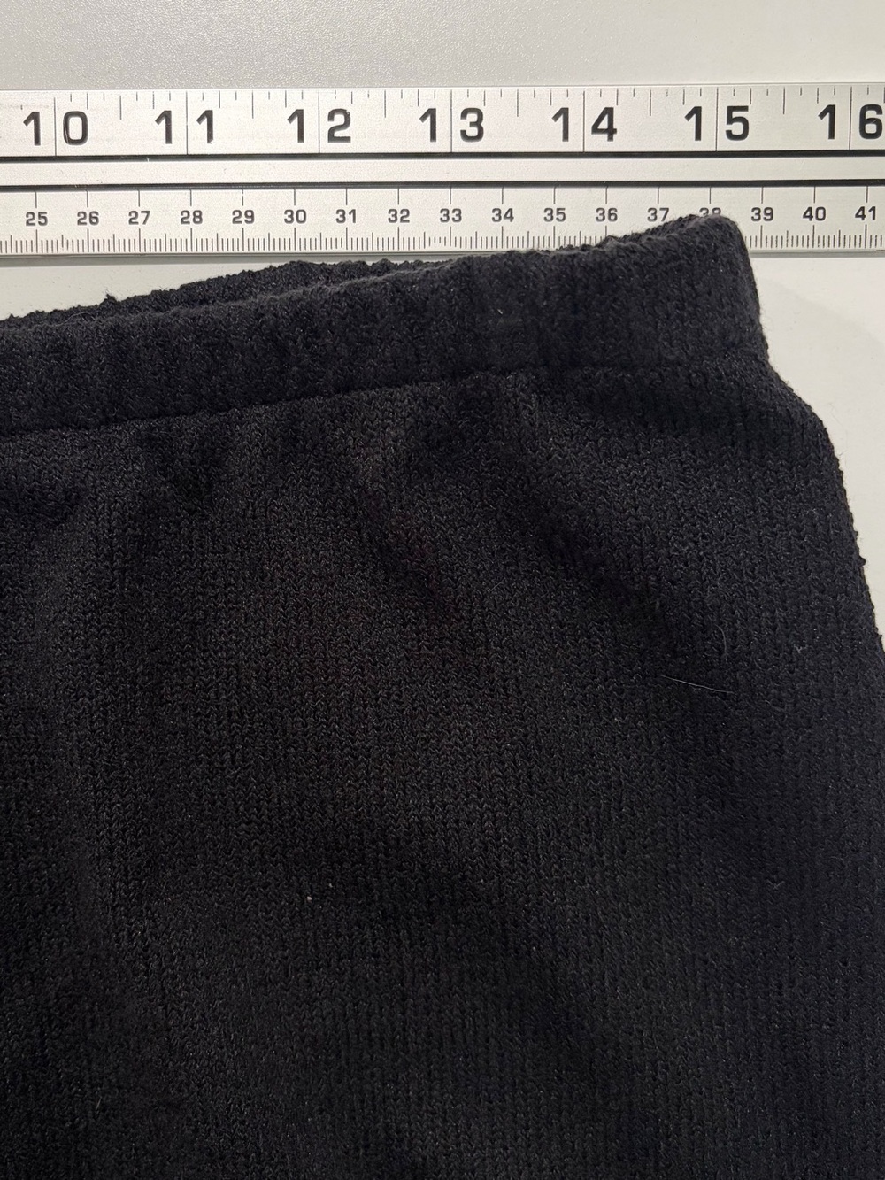 NWT Vintage Castleberry Black Knit Tailored Skirt Set (12) - Picture 9 of 12